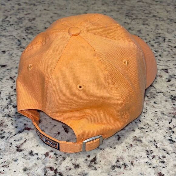 AHEAD USA Casual Cottons Authentic Headgear Classic Cut Cap Hat Light Orange NWT - Picture 4 of 7
